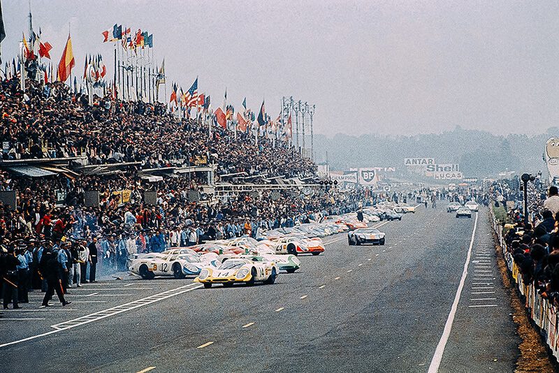 START OF LE MANS 24H - 1969