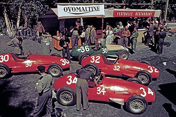 THE MASERATI ARMY, SWISS GP - 1953