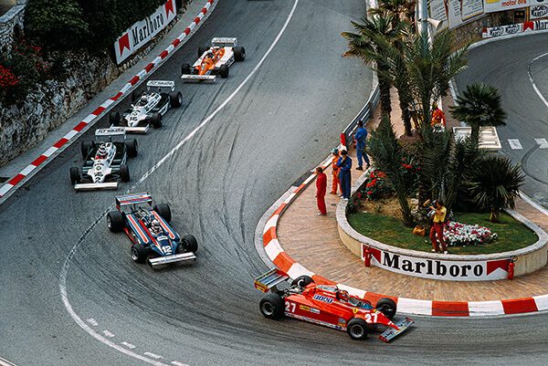 VILLENEUVE DOWN THE LOEWS, MONACO GP - 1981