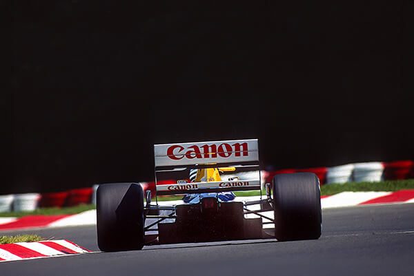 WILLIAMS-RENAULT, HUNGARIAN GP - 1991